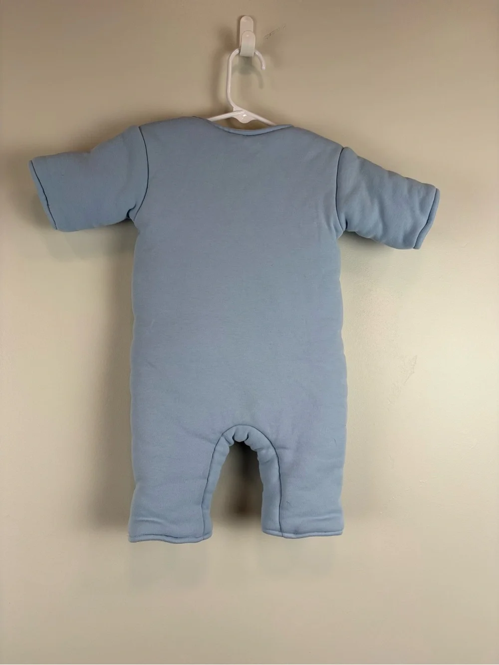 Baby Merlin Magic Sleep Suit Small 3-6 Months Blue 100% Cotton Zippered 12-18 lb